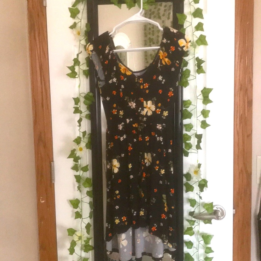 Floral mini dress